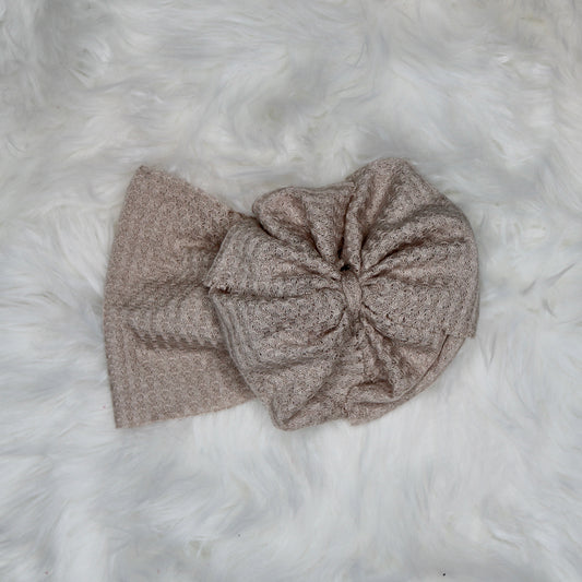 Stone Waffle Knit